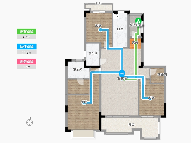 湖北省-武汉市-武汉恒大文化旅游城-114.40-户型库-动静线