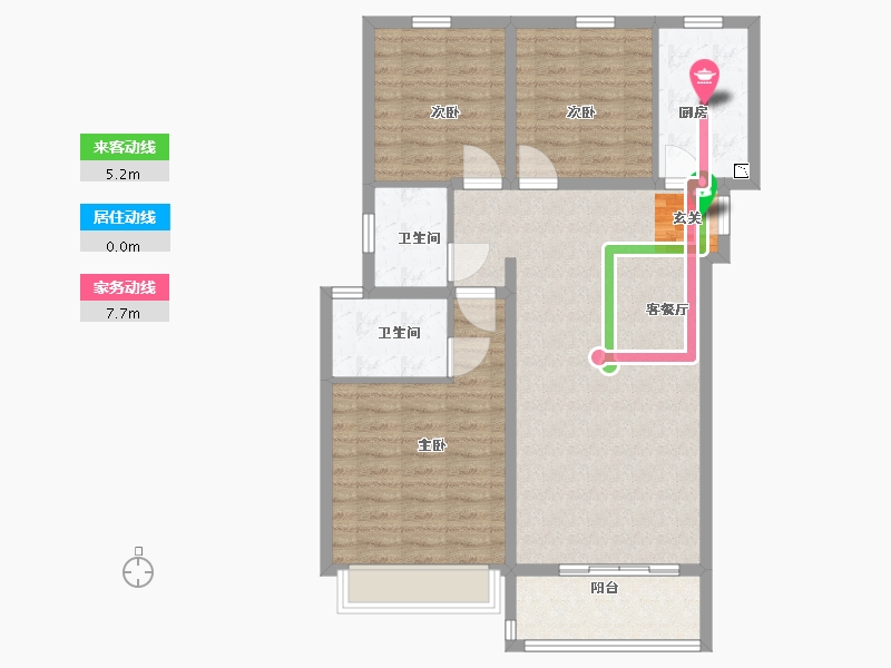 河南省-平顶山市-春禾御香山-92.80-户型库-动静线