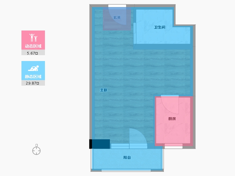 北京-北京市-燕保北焦家园-30.00-户型库-动静分区