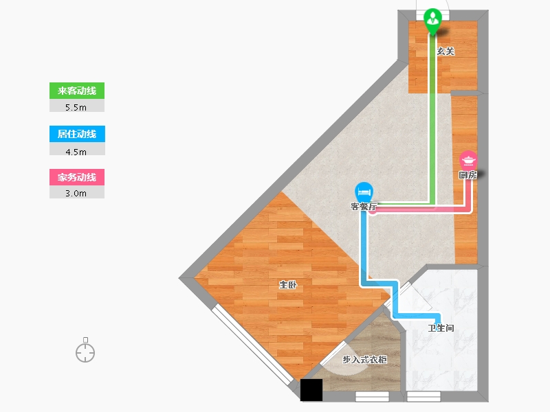 浙江省-宁波市-荣安西溪里-36.26-户型库-动静线