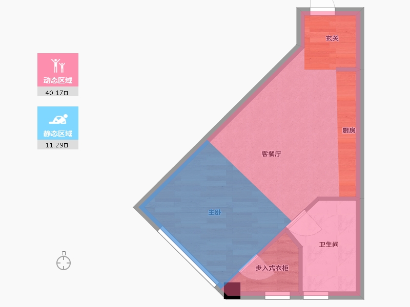 浙江省-宁波市-荣安西溪里-36.26-户型库-动静分区