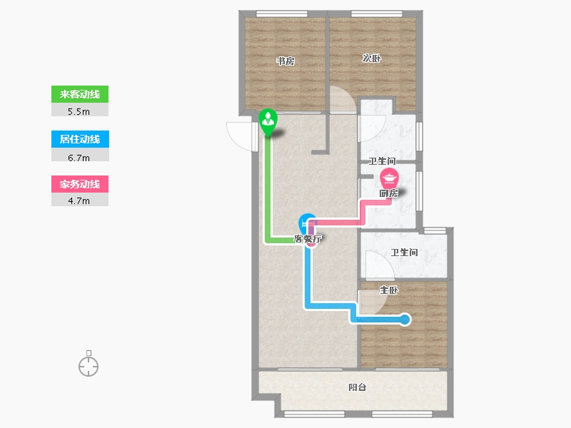 山东省-济南市-高铁城-100.01-户型库-动静线