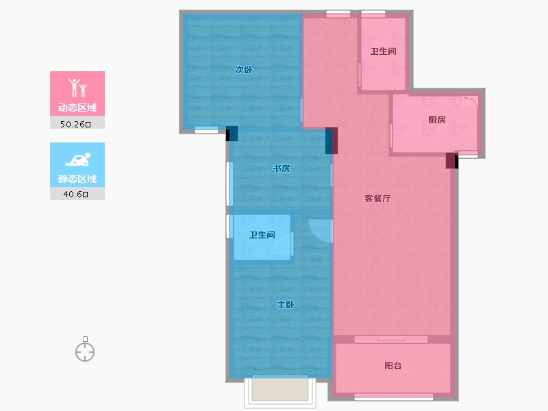 福建省-莆田市-恒润华侨新城-82.01-户型库-动静分区