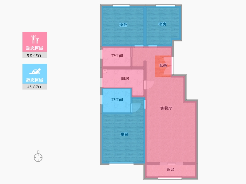 河北省-承德市-水山上院-91.09-户型库-动静分区