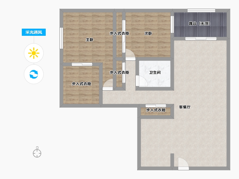 Florida-Miami-Dade-Country Club Towers-101.09-户型库-采光通风