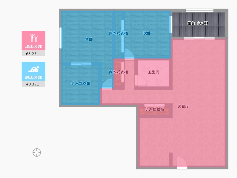 Florida-Miami-Dade-Country Club Towers-101.09-户型库-动静分区