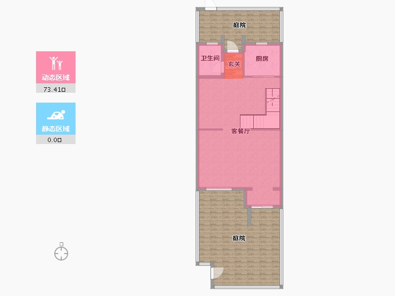 河北省-秦皇岛市-北戴河孔雀城公园海-121.99-户型库-动静分区