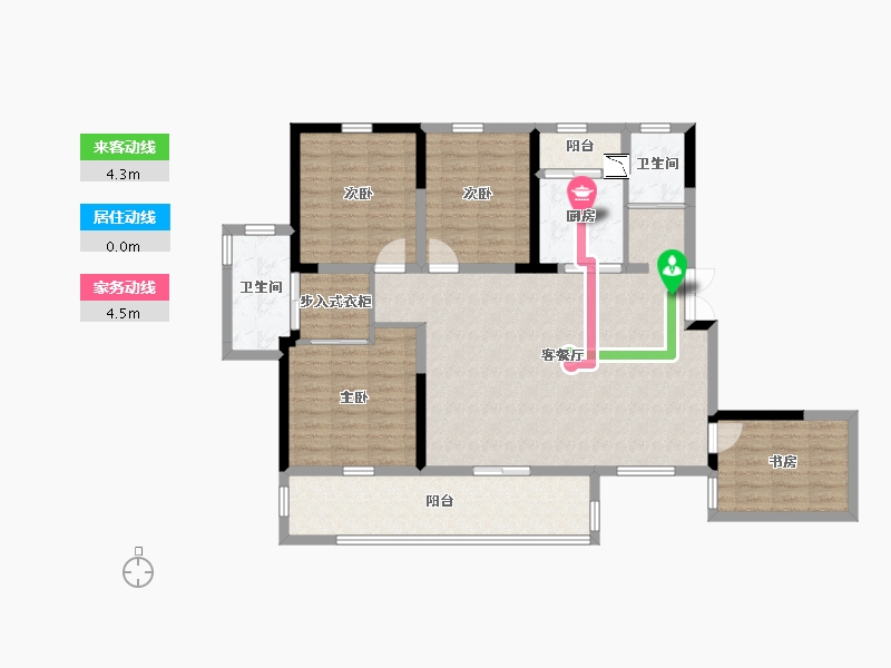 四川省-成都市-优品道锦绣-114.25-户型库-动静线