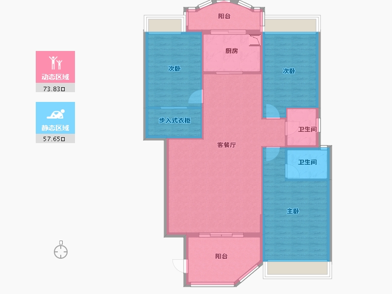 广东省-汕头市-经纬源家园-120.18-户型库-动静分区