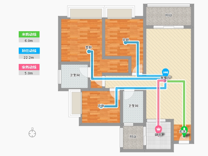 四川省-南充市-五洲星时代广场-90.13-户型库-动静线