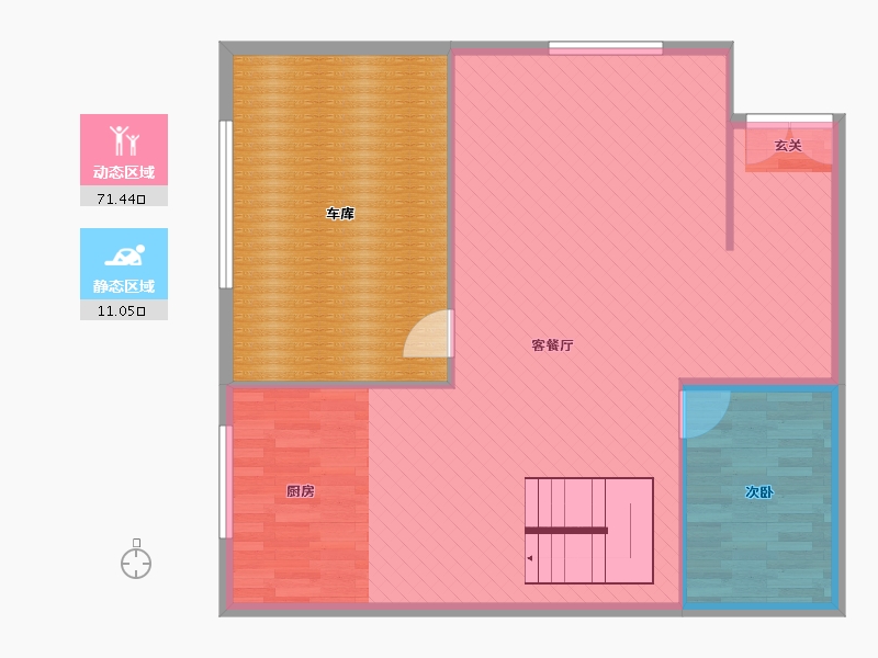 广东省-东莞市-东莞市洪梅镇西区十巷8号-99.09-户型库-动静分区