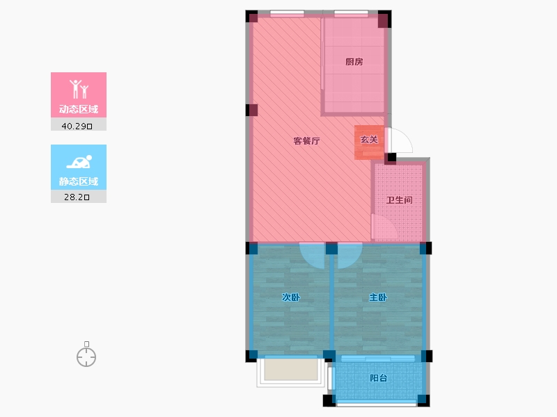 山东省-威海市-装修123-61.09-户型库-动静分区