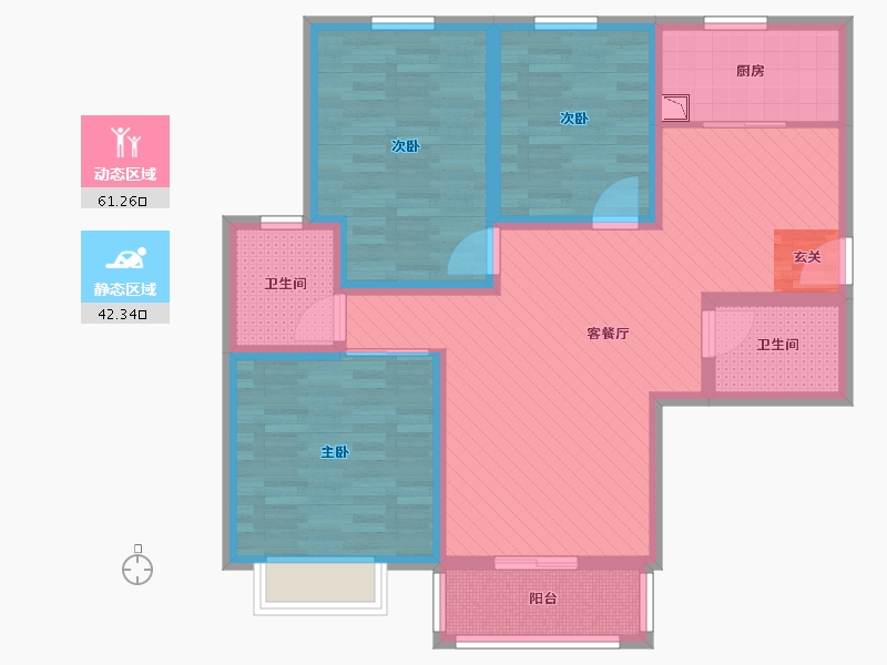 山西省-忻州市-平安未来城-90.31-户型库-动静分区