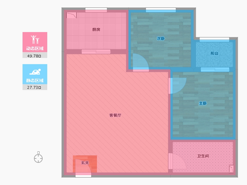 陕西省-西安市-八水御源-68.00-户型库-动静分区