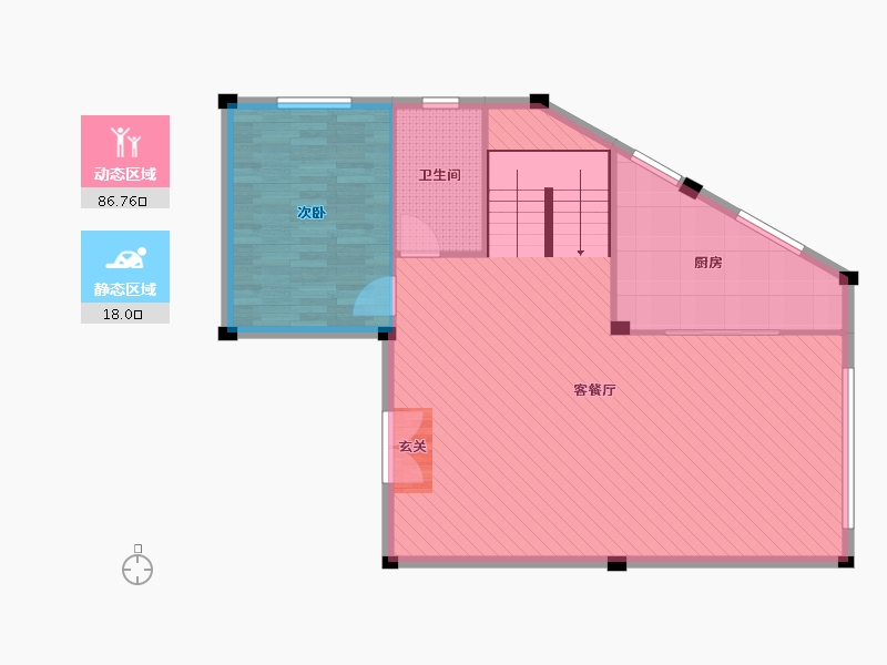 广东省-惠州市-自建房-97.25-户型库-动静分区