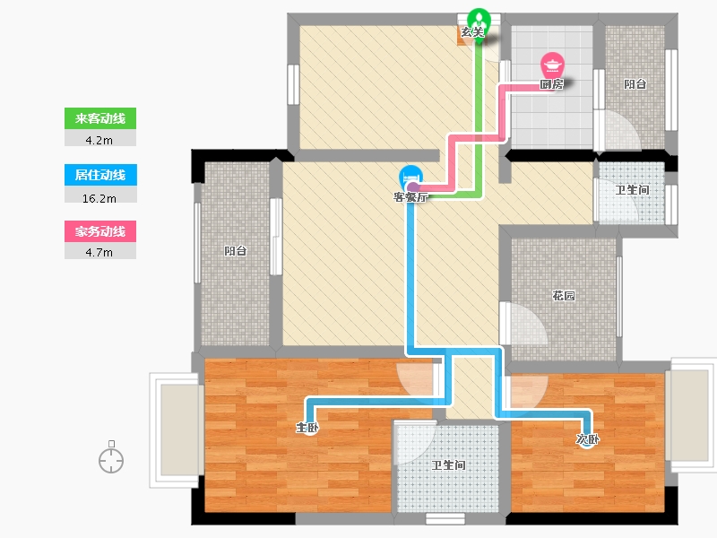 四川省-成都市-汇强上城-72.64-户型库-动静线