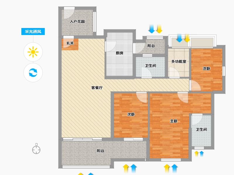 广东省-东莞市-新鸿基-113.01-户型库-采光通风