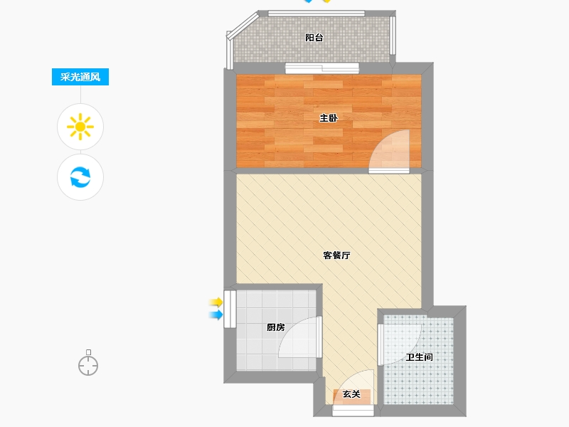 北京-北京市-西现代城-28.31-户型库-采光通风