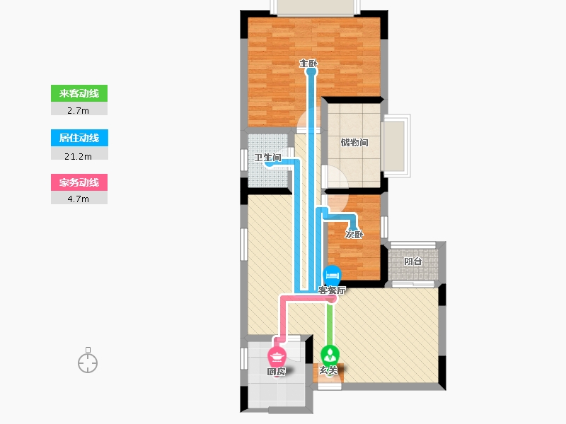 广东省-深圳市-梅林一村-69.33-户型库-动静线