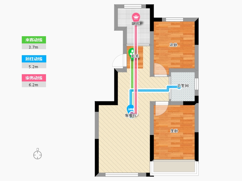 吉林省-长春市-新星宇之悦-52.28-户型库-动静线