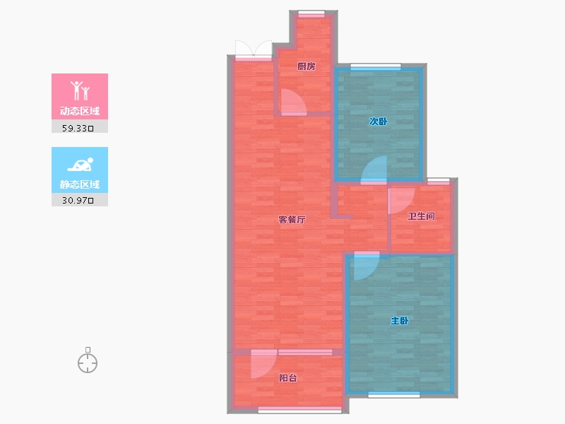 山东省-聊城市-江北水镇-81.00-户型库-动静分区