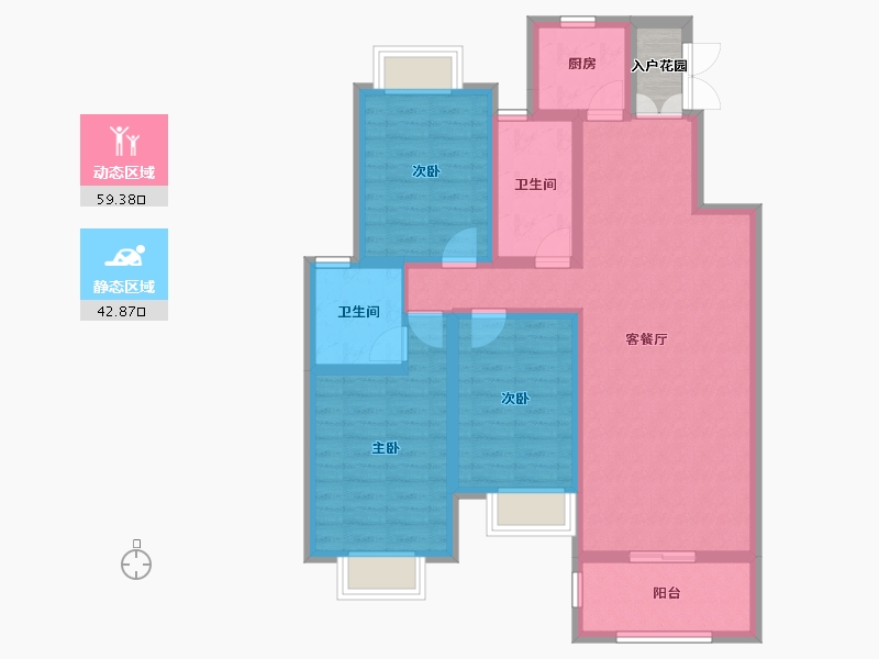 江西省-上饶市-铅山电商园-92.55-户型库-动静分区