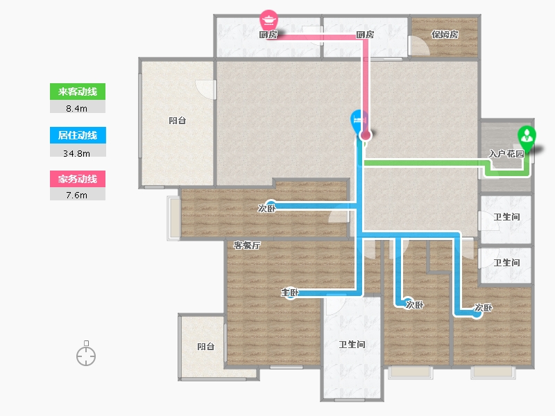 广东省-广州市-金众西关海-177.04-户型库-动静线