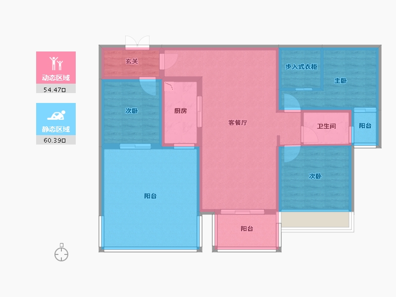 四川省-达州市-乐基国际社区-102.02-户型库-动静分区