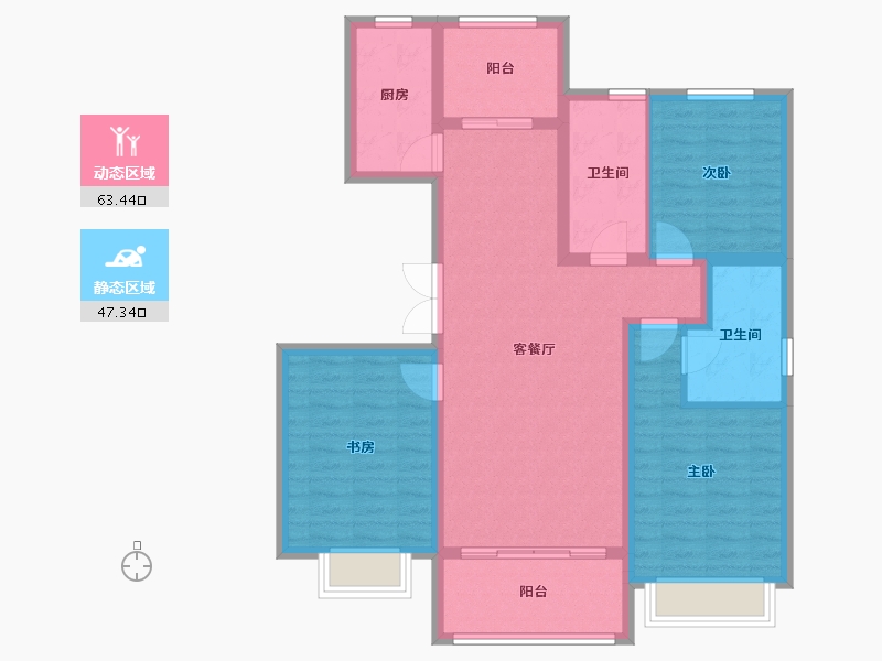 河北省-承德市-欢乐江山-99.00-户型库-动静分区