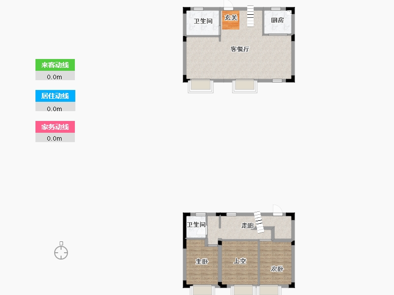 湖北省-武汉市-环球融创梓山湖未来城-91.31-户型库-动静线