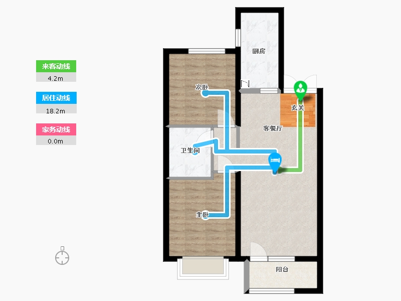 河北省-廊坊市-康城瑞府-68.00-户型库-动静线