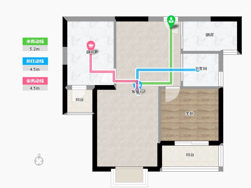 福建省-厦门市-禾祥东-58.59-户型库-动静线