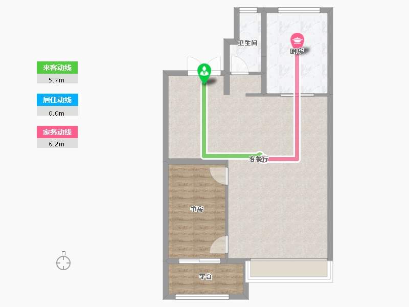 江苏省-徐州市-珑玺台-73.71-户型库-动静线