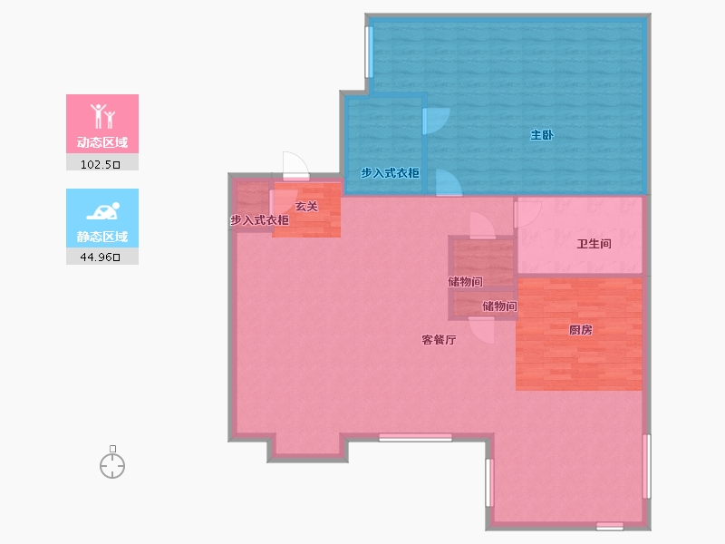 California-Kern-Canyon Creek Apartments-137.89-户型库-动静分区