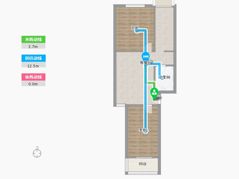 湖北省-武汉市-球场路40号-58.11-户型库-动静线