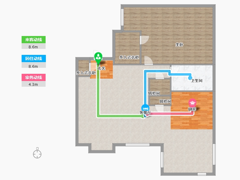 California-Kern-Canyon Creek Apartments-137.89-户型库-动静线