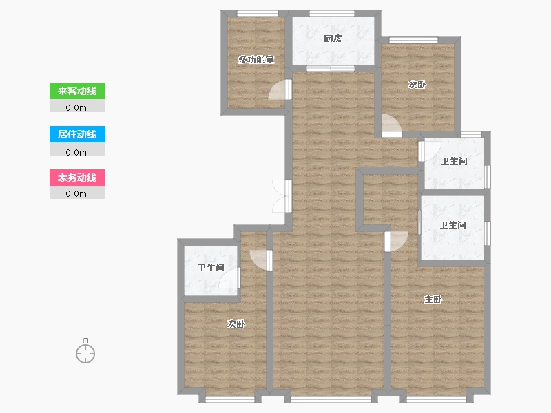 辽宁省-朝阳市-壹・亮马-122.26-户型库-动静线