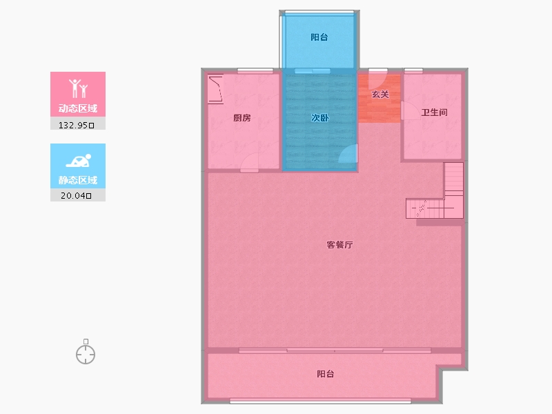 江苏省-苏州市-万科璞悦雅筑-142.00-户型库-动静分区