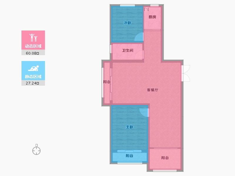 山东省-潍坊市-东方天韵-78.28-户型库-动静分区