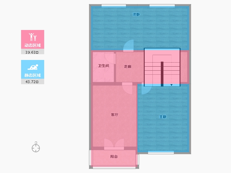 安徽省-安庆市-宿松-74.78-户型库-动静分区