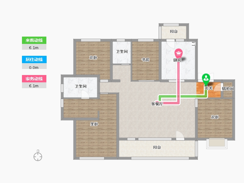 山东省-青岛市-海尔产城创波尔多小镇-148.00-户型库-动静线