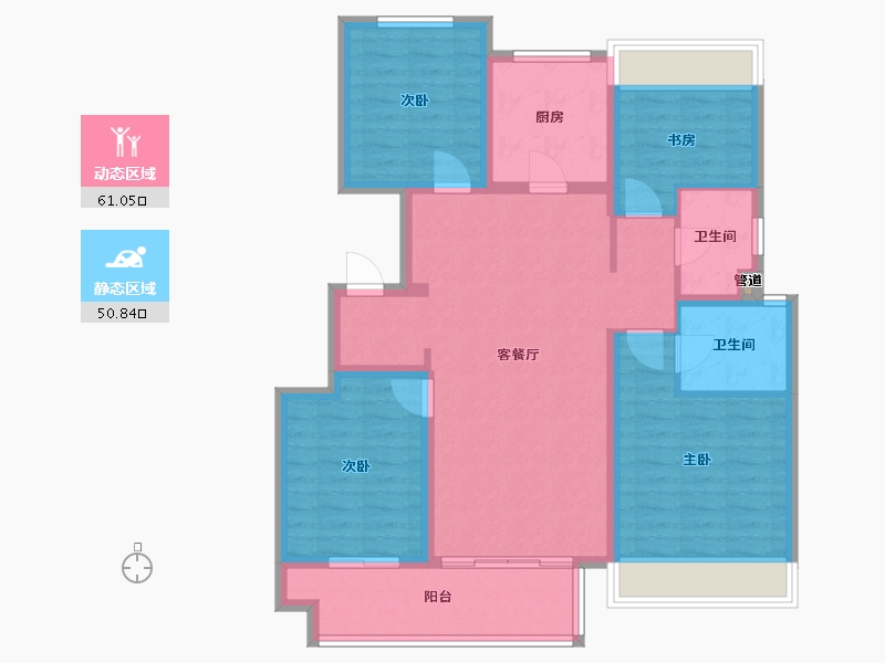 安徽省-芜湖市-伟星政务壹号-99.99-户型库-动静分区