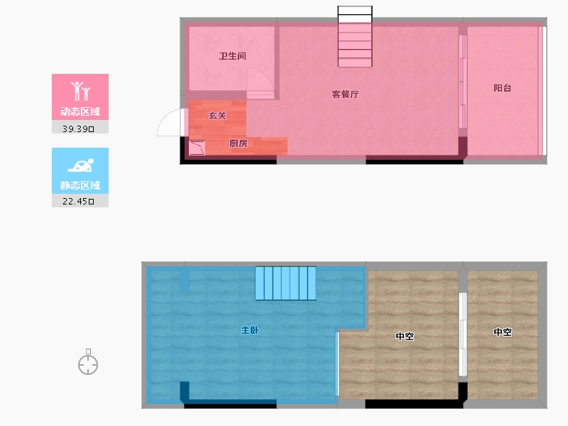 广东省-佛山市-宇浩紫云汇-74.19-户型库-动静分区