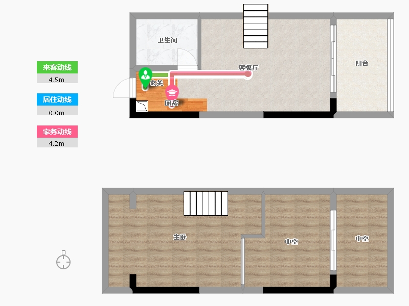 广东省-佛山市-宇浩紫云汇-74.19-户型库-动静线