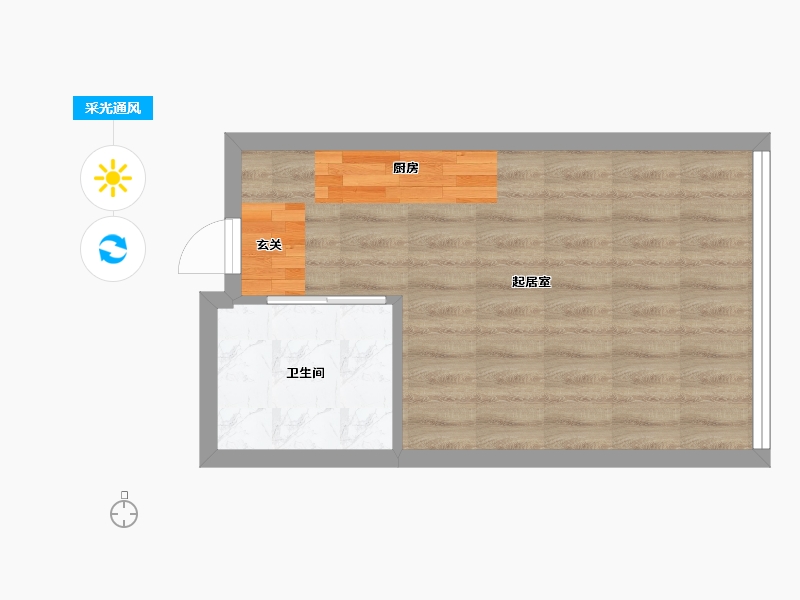 黑龙江省-哈尔滨市-龙创・新世纪-32.19-户型库-采光通风