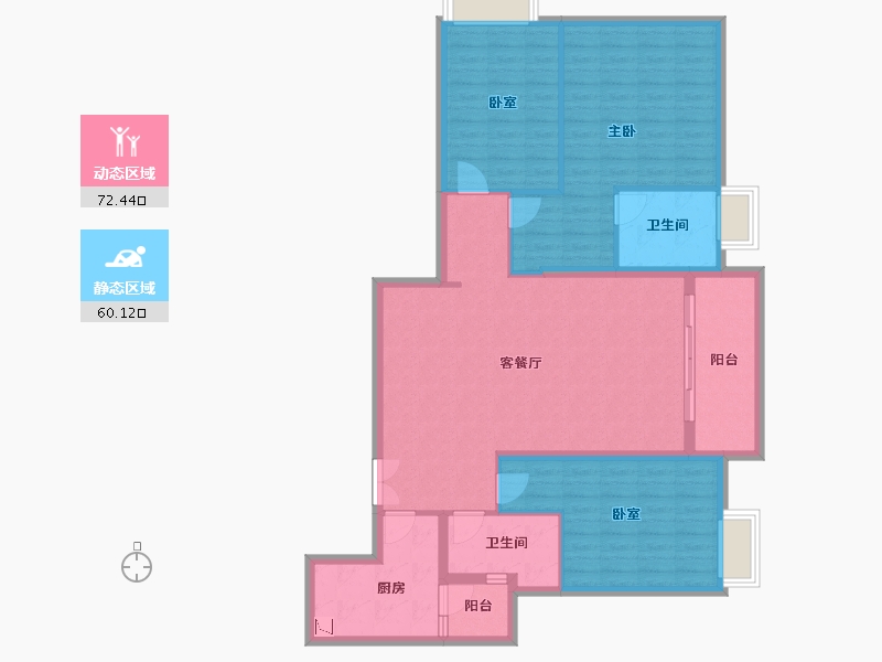 广东省-广州市-金众西关海-120.12-户型库-动静分区