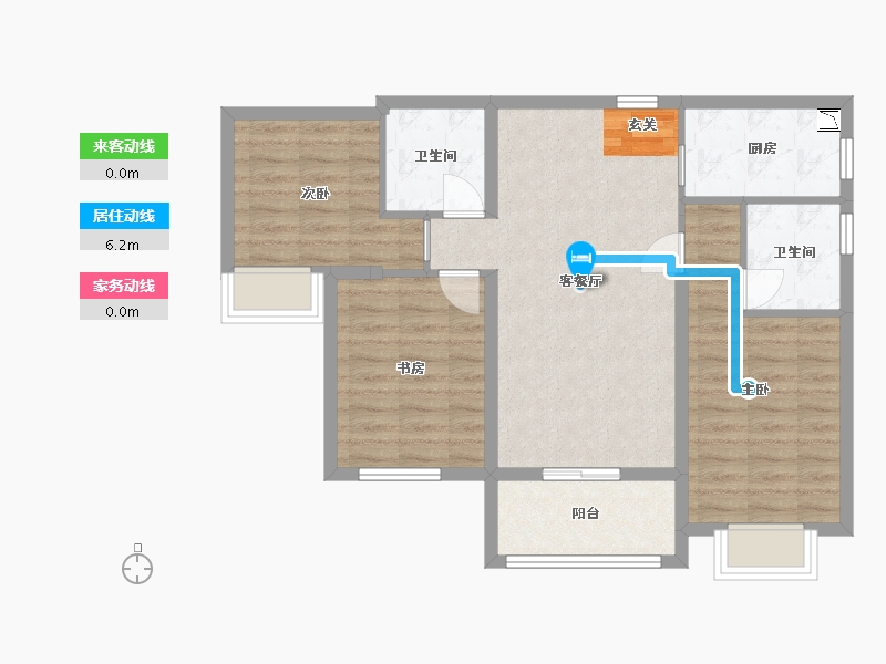 福建省-漳州市-国贸天成-78.22-户型库-动静线