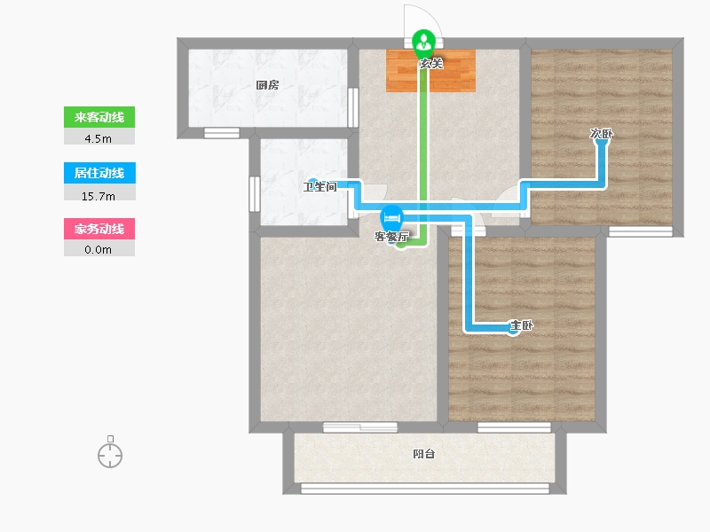 河北省-石家庄市-润江正定壹�院-77.58-户型库-动静线