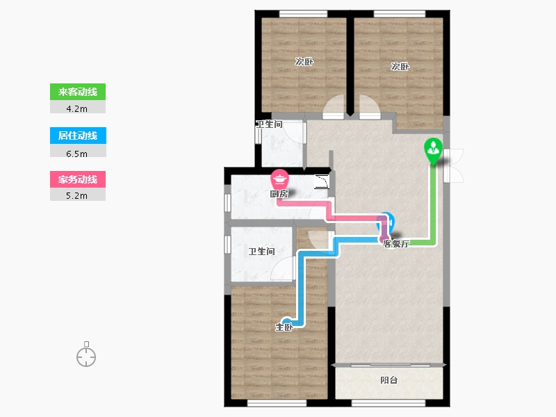 河北省-保定市-星空明月城-91.99-户型库-动静线