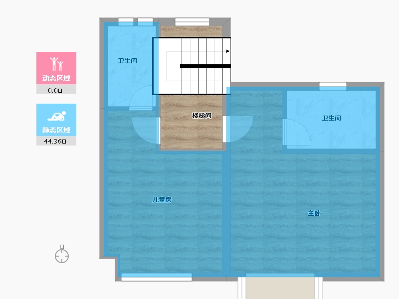 广西壮族自治区-北海市-雅居乐金海湾-46.14-户型库-动静分区